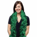 6' Green Solid Color Boa